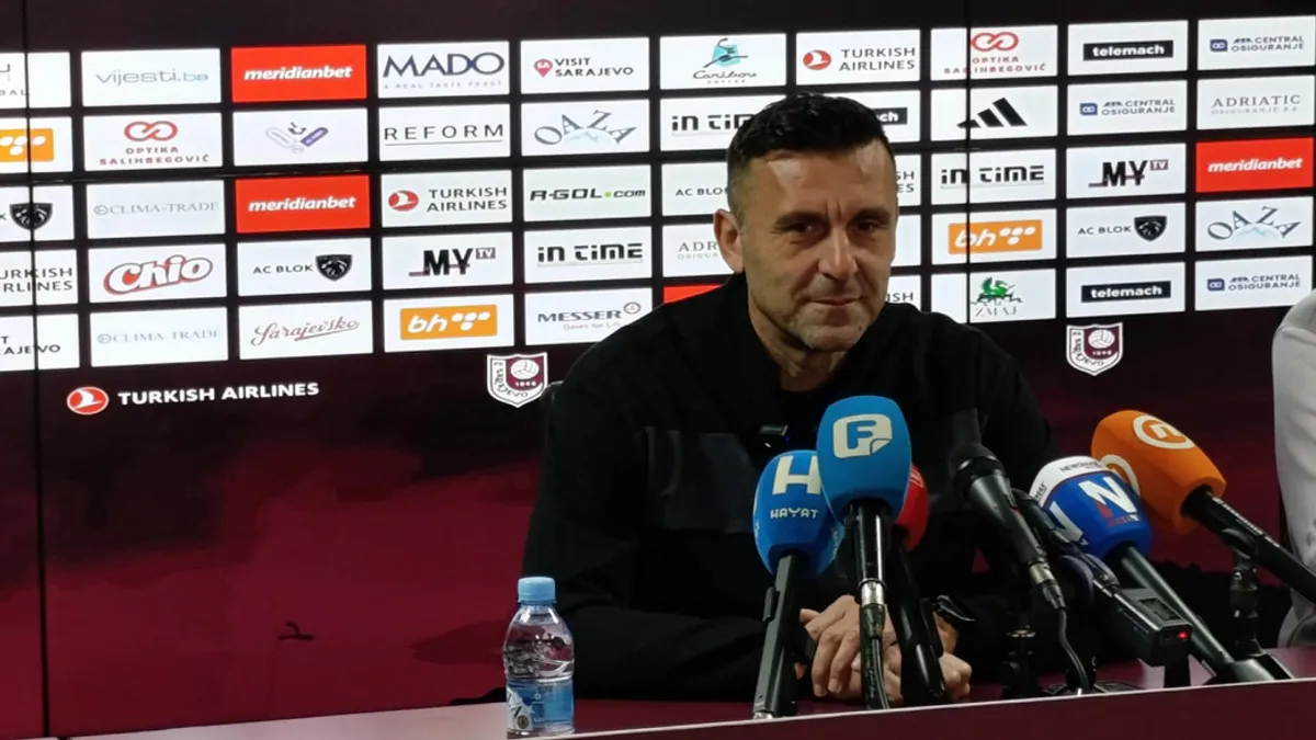 Imamo problema u finalnoj fazi, nemamo tu glad za golovima i nadam se da će i to doći, kazao je strateg tima s Koševa