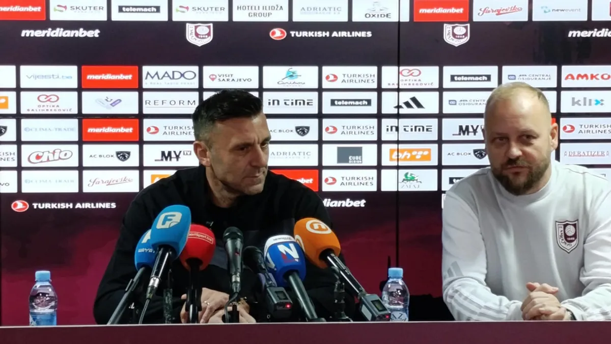 Imamo problema u finalnoj fazi, nemamo tu glad za golovima i nadam se da će i to doći, kazao je strateg tima s Koševa