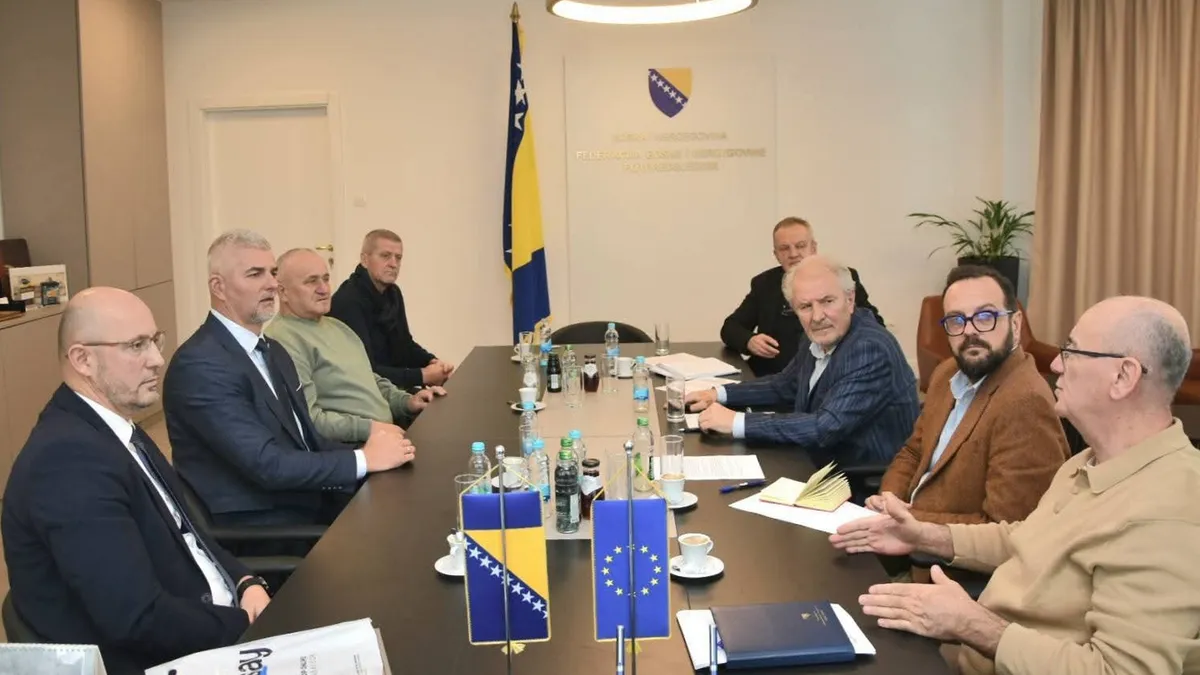 Delegacija boračkih udruženja iz Viteza kod potpredsjednika FBiH Refika Lende 