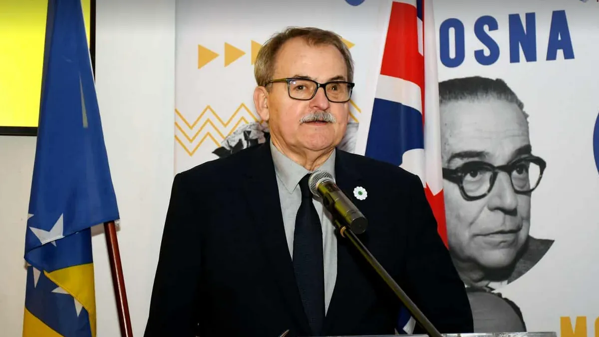 Komšić je posebno pohvalio rad BH UK Networka, organizacije koja je tokom tri decenije izrasla u jedan od najvažnijih stubova bosanskohercegovačke dijaspore u Velikoj Britaniji