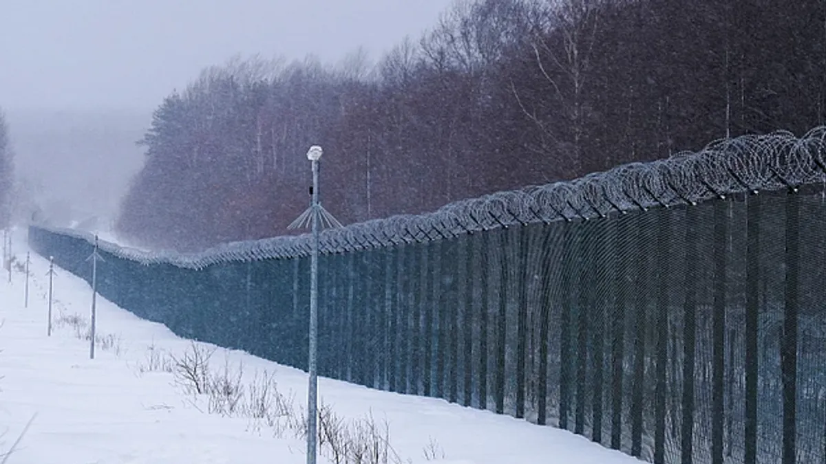  Aerodrom u Vilniusu, koji se nalazi oko 30 kilometara od bjeloruske granice