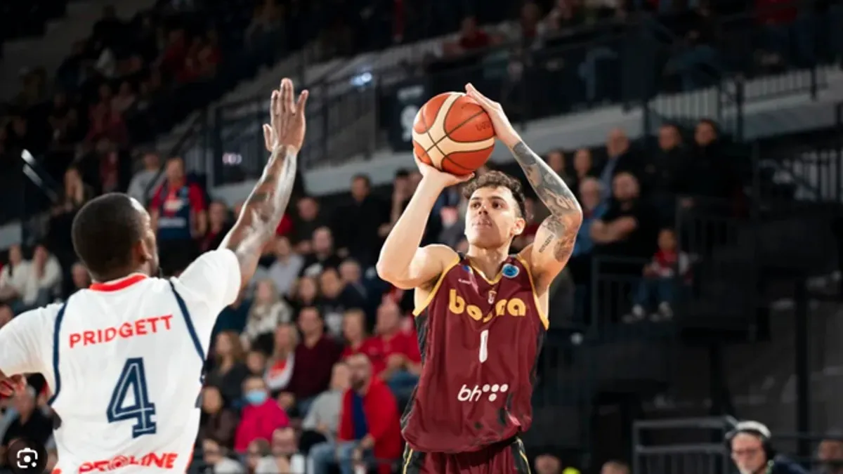 Edin Atić je bio najbolji pojedinac Bosne sa 24 poena, šest poena i četiri asistencije