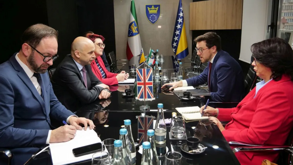 Naglašeno je da je napredak Bosne i Hercegovine na putu ka Evropskoj uniji i NATO savezu od izuzetne važnosti