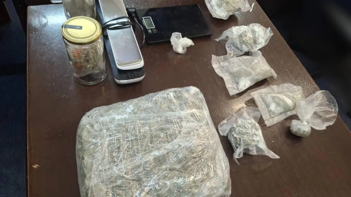 Zbog postojanja osnova sumnje da je počinio krivično djelo Neovlaštena proizvodnja i stavljanje u promet opojne droge, slobode je lišen A.A. (1981).