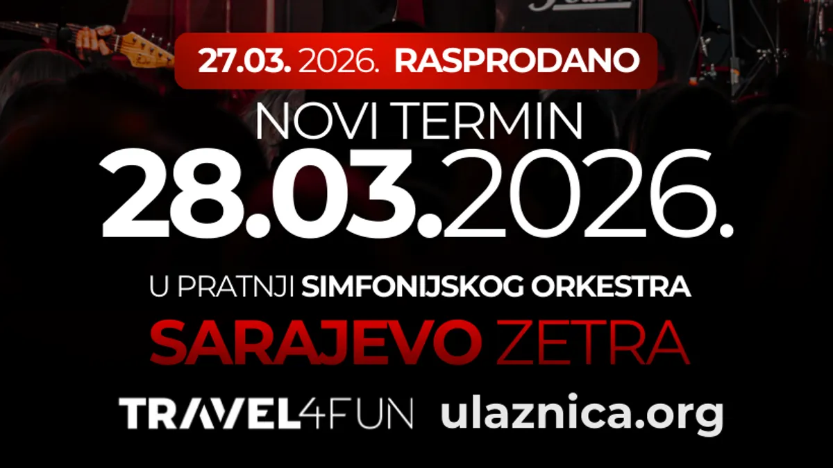 Zbog nezapamćenog interesovanja publike i konstantnih poziva, Zdravko Čolić i organizatori, agencija Travel 4 Fan, otvara termin za drugi koncert, koji će se održati 28. marta. 