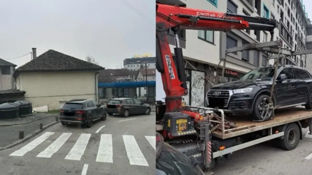Širom Sarajeva nepropisno parkirana vozila: Rad i Pauk služba ih uklanjaju