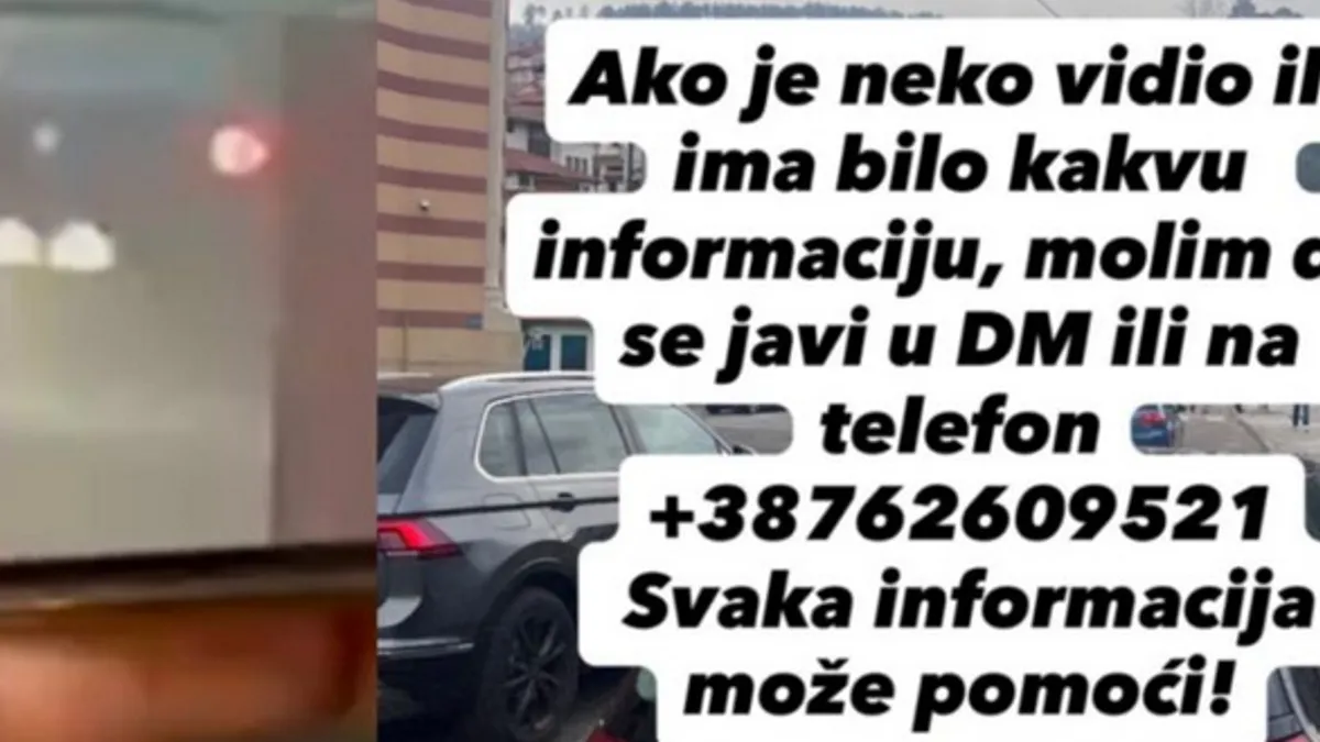 Riječ je o vozilu sa registarskim oznakama M31-A-938.                       