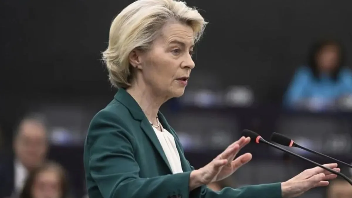 Govoreći pred Evropskim parlamentom u Strasbourgu, von der Leyen je istaknula hitnost situacije