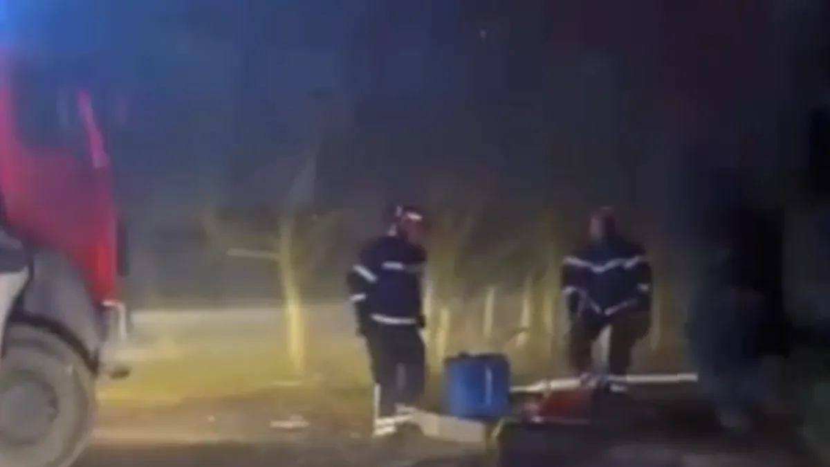 Prvi mještanin koji je primijetio požar obavijestio je vatrogasce i policiju, nakon čega su hitne službe izašle na teren.