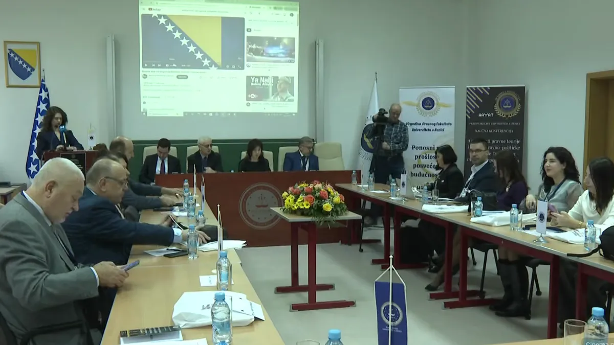 Akademik Mirko Pejanović naglasio je razvoj državnih institucija nakon potpisivanja Dejtonskog sporazuma.