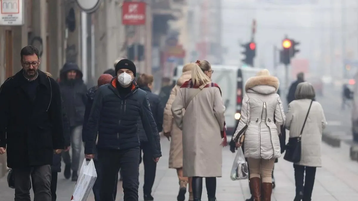 U skladu s navedenim meteorološkim uslovima, ne očekuju se značajnije promjene kvaliteta zraka do kraja dana