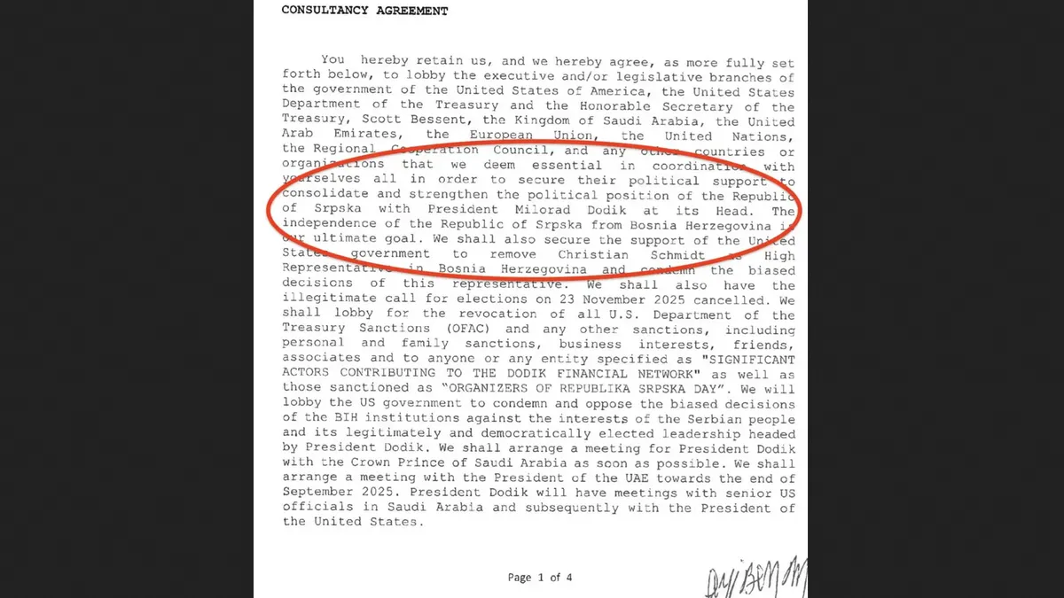 Dodik angažovao bivšeg izraelskog špijuna za svog lobistu: Želi da ga upozna sa saudijskim princom