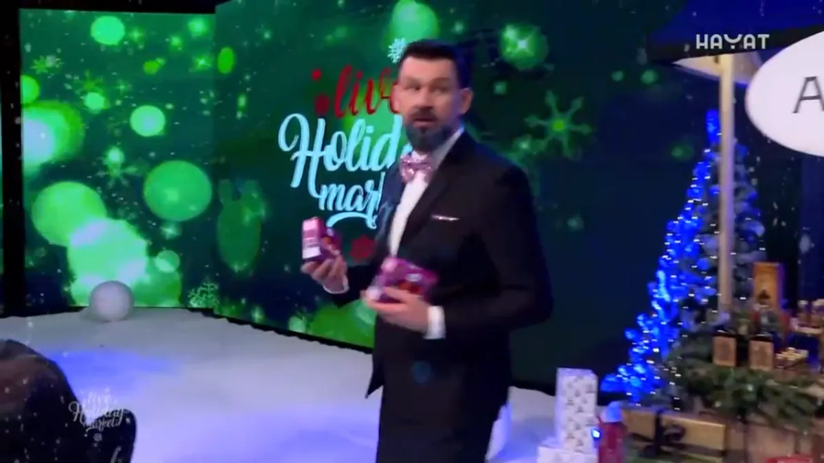 Već na prvi pogled bilo je jasno da se duh praznika osjeća u svakom segmentu emisije.