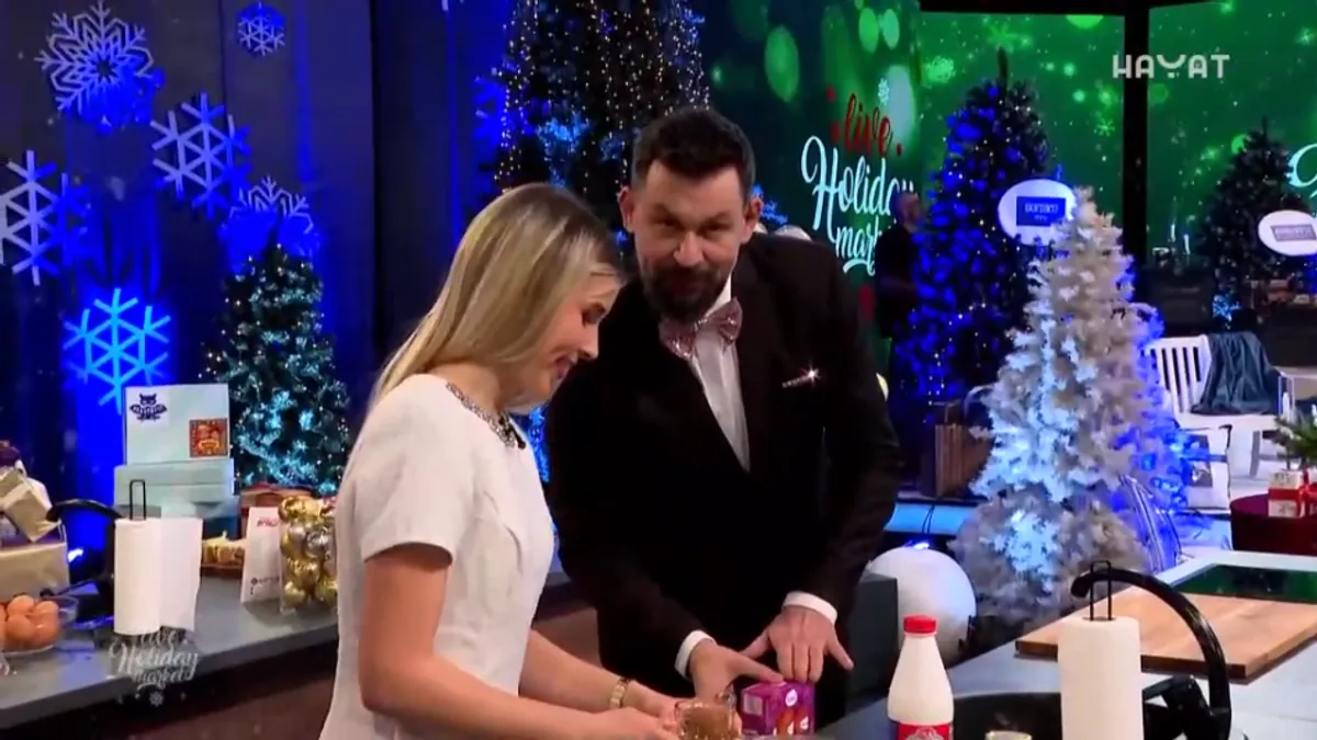 Već na prvi pogled bilo je jasno da se duh praznika osjeća u svakom segmentu emisije.