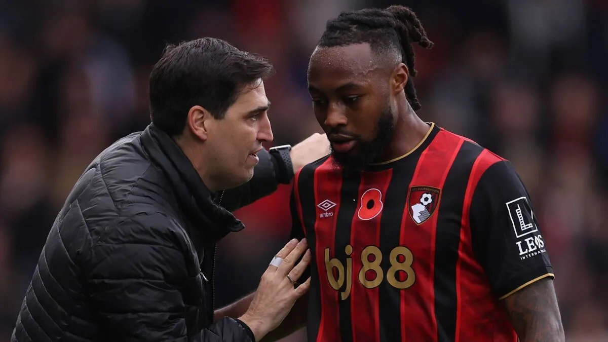 Klauzula važi samo tokom prve polovine januara, kako bi se Bournemouthu dalo vremena da pronađe zamjenu.