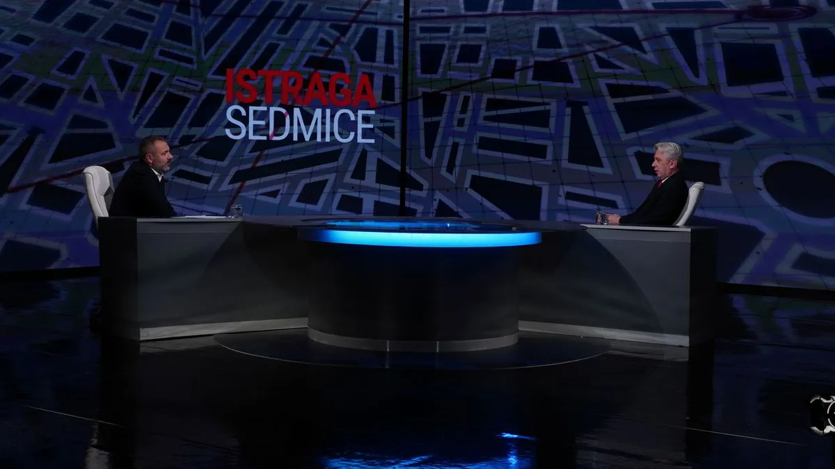 Kovačević u 'Istrazi sedmice' o kandidaturi za člana Predsjedništva BiH: Vjerujem u pobjedu