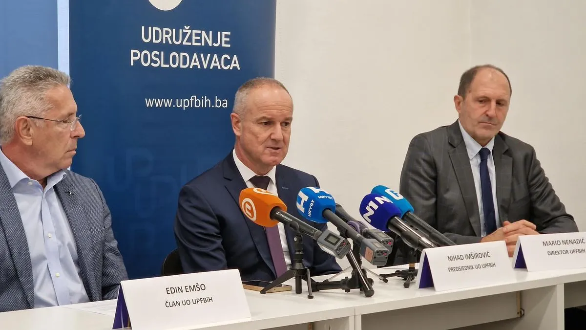 Udruženje poslodavaca FBiH: Minimalna plata ima ozbiljne posljedice po ekonomiju