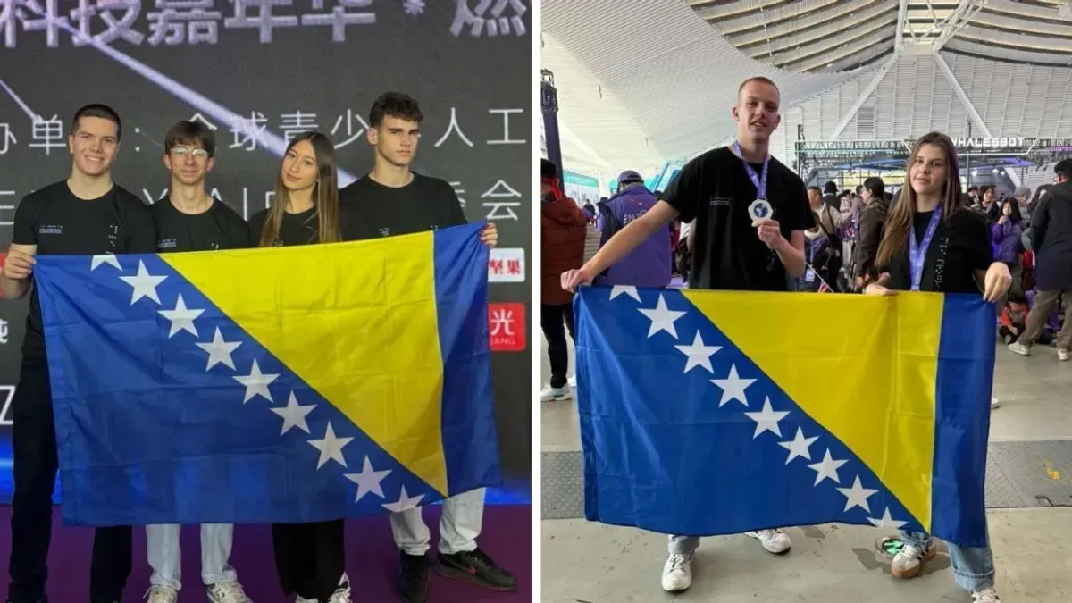 Lijepe vijesti iz Kine: Mladi bh. robotičari ostvarili velike uspjehe među hiljadama takmičara