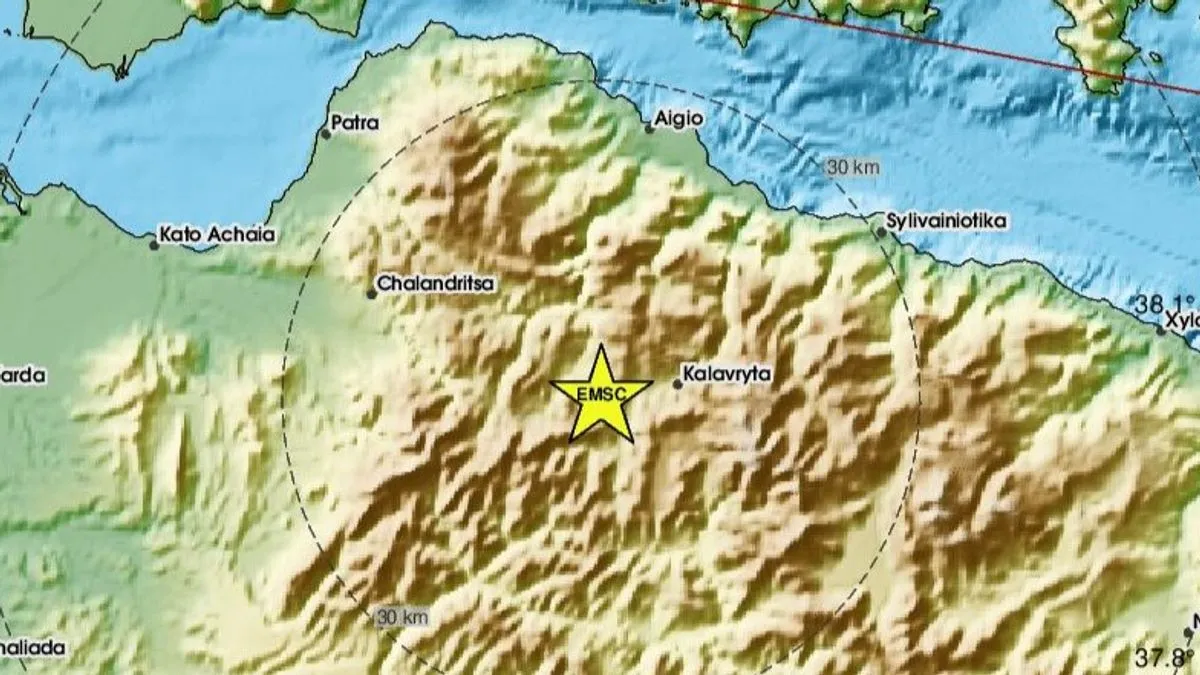 Seizmolozi korigovali procjene: Zemljotres u Grčkoj zabilježen na dubini od 10 kilometara