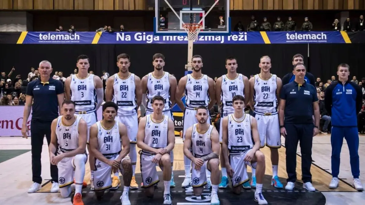 Reprezentacija BiH ostala je na 33. mjestu u svjetskom poretku, odnosno na 17. poziciji u Evropi