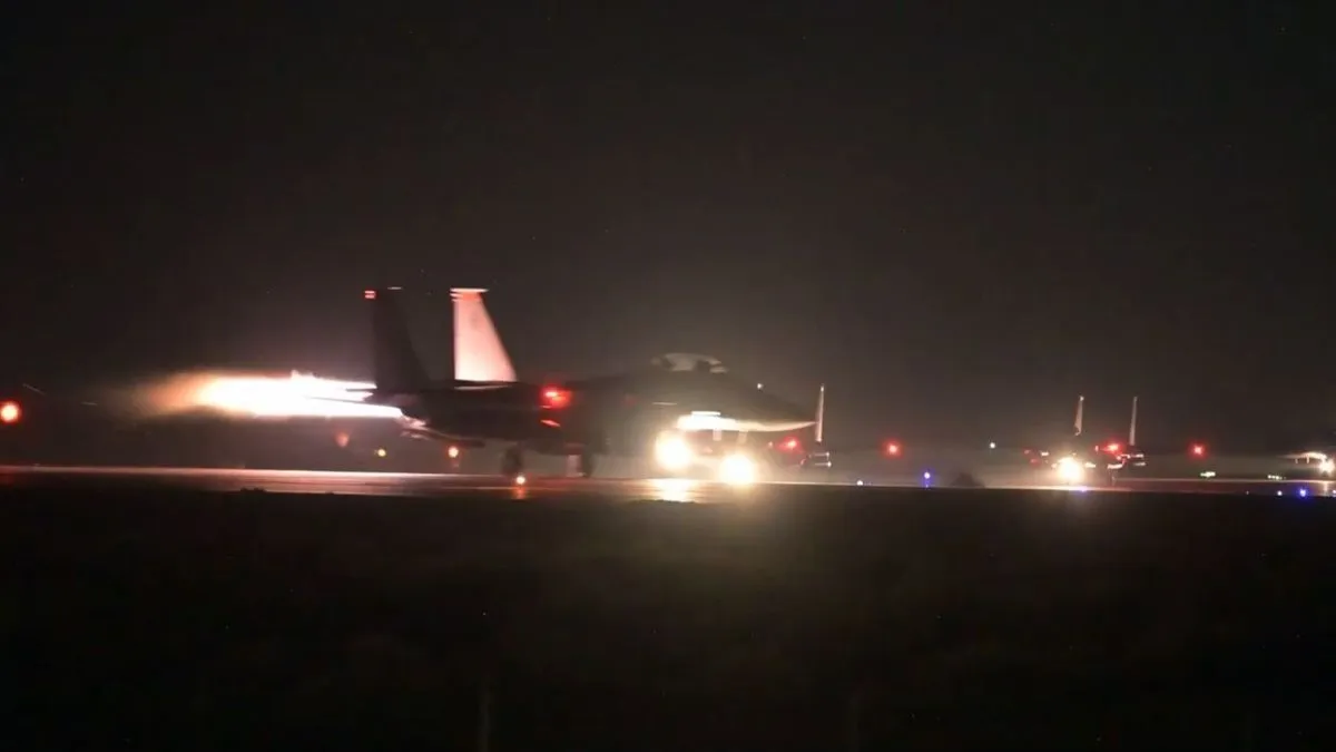 Odgovor je to na nedavni napad na američke trupe u kojem su ubijena dva pripadnika vojske, otkrivaju dva američka dužnosnika.