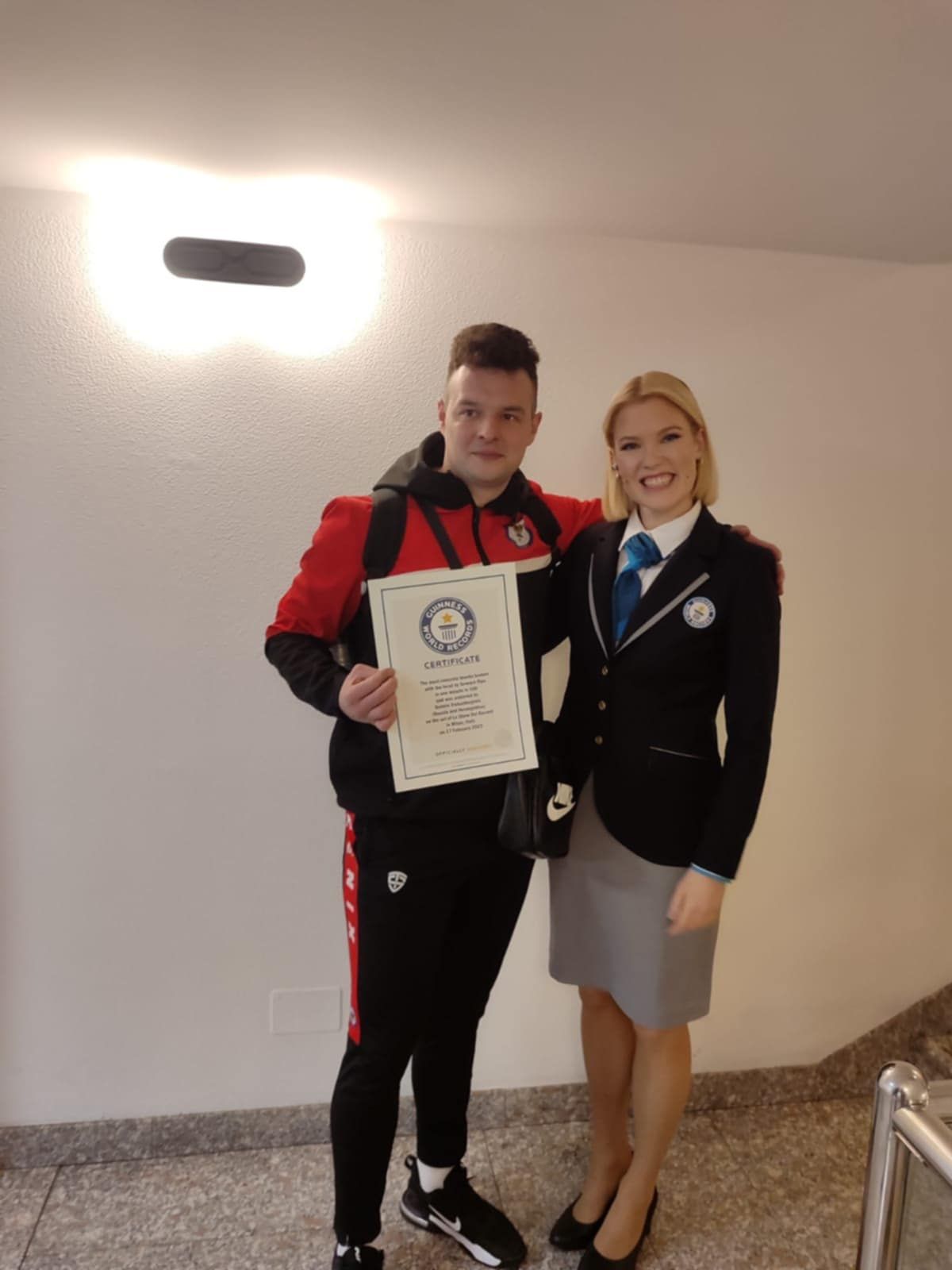 BiH na krovu svijeta: Belmin Osmanbegović oborio Guinnessov rekord u Italiji