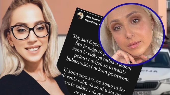 Naglasila je da je u šoku od trenutka kad je čula za ovu informaciju a da je Inelu poznavala iz viđenja