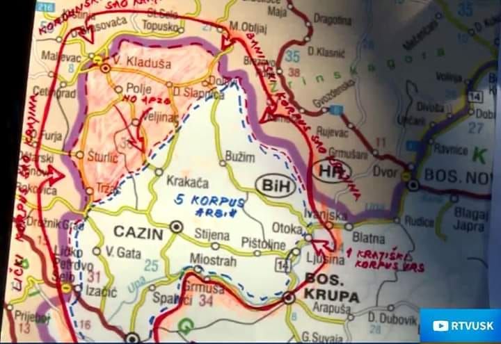 Cilj ovog općeg četničkog napada bio je protjerivanje snaga 5. korpusa Armije RBiH s Grabeškog i Grmuško-srbljanskog platoa, zauzimanje i uništenje HE “Kostela”