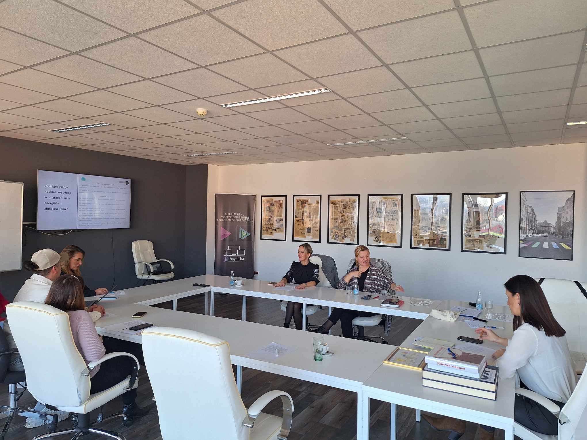 Tokom treninga, predavači su novinare Hayata detaljnije upoznali sa pomenutom tematikom te kroz vježbe praktično pokazali kako mediji treba da prilagode...