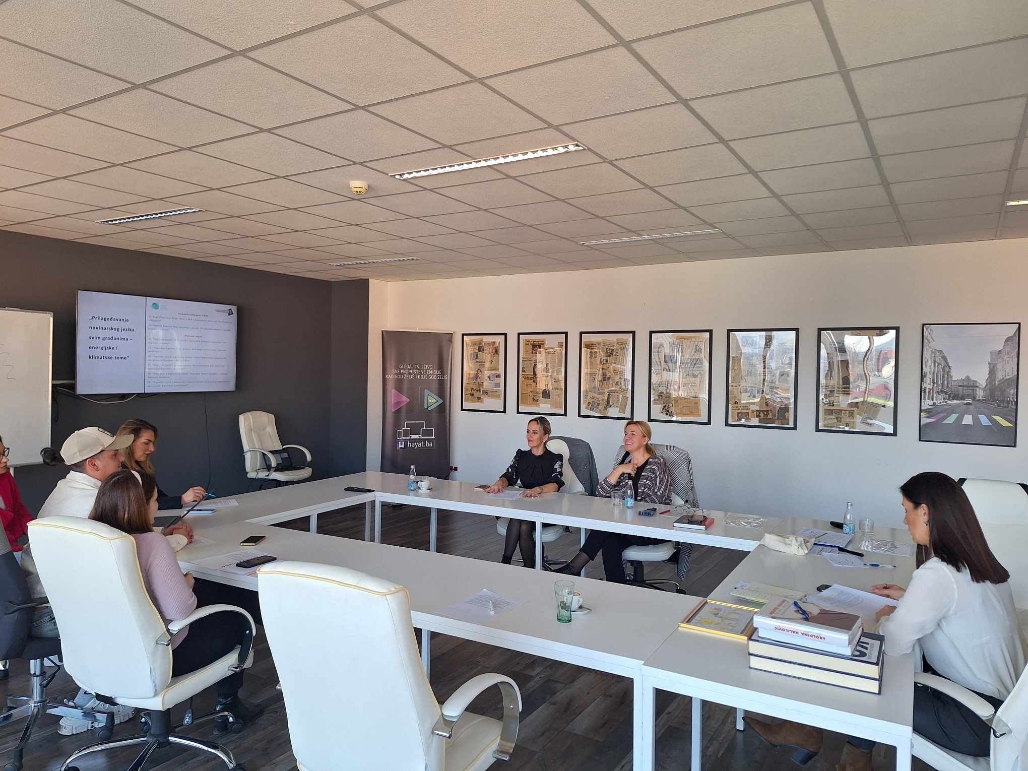 Tokom treninga, predavači su novinare Hayata detaljnije upoznali sa pomenutom tematikom te kroz vježbe praktično pokazali kako mediji treba da prilagode...