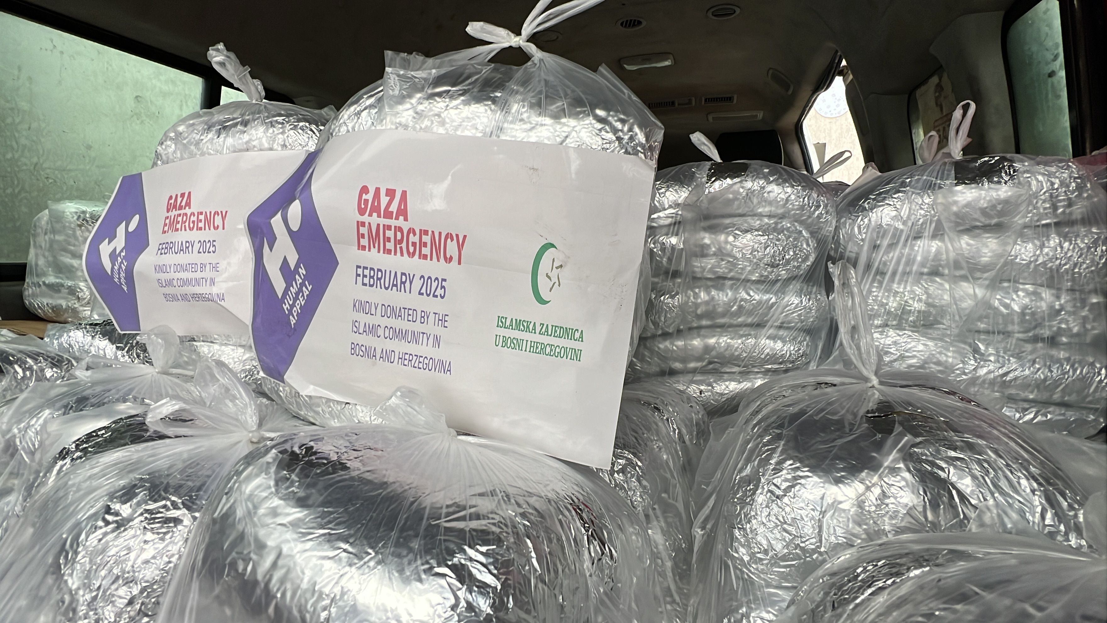 Islamska zajednica do sada je osigurala više od od 3,5 miliona KM za Gazu, te na terenu distribuirala značajne količine humanitarne pomoći