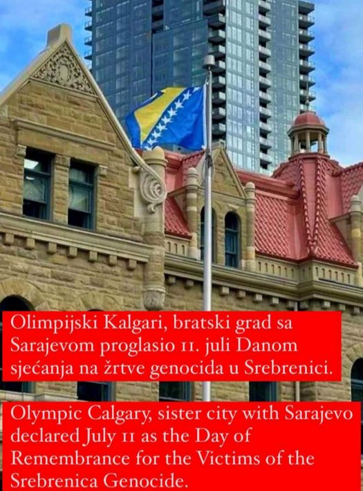 Bosne i Hercegovine ima u Kanadi, glas istine i pravde o genocidu u Srebrenici se čuje u Kanadi, glas Bosne i Hercegovine se čuje u Kanadi, navode iz Instituta