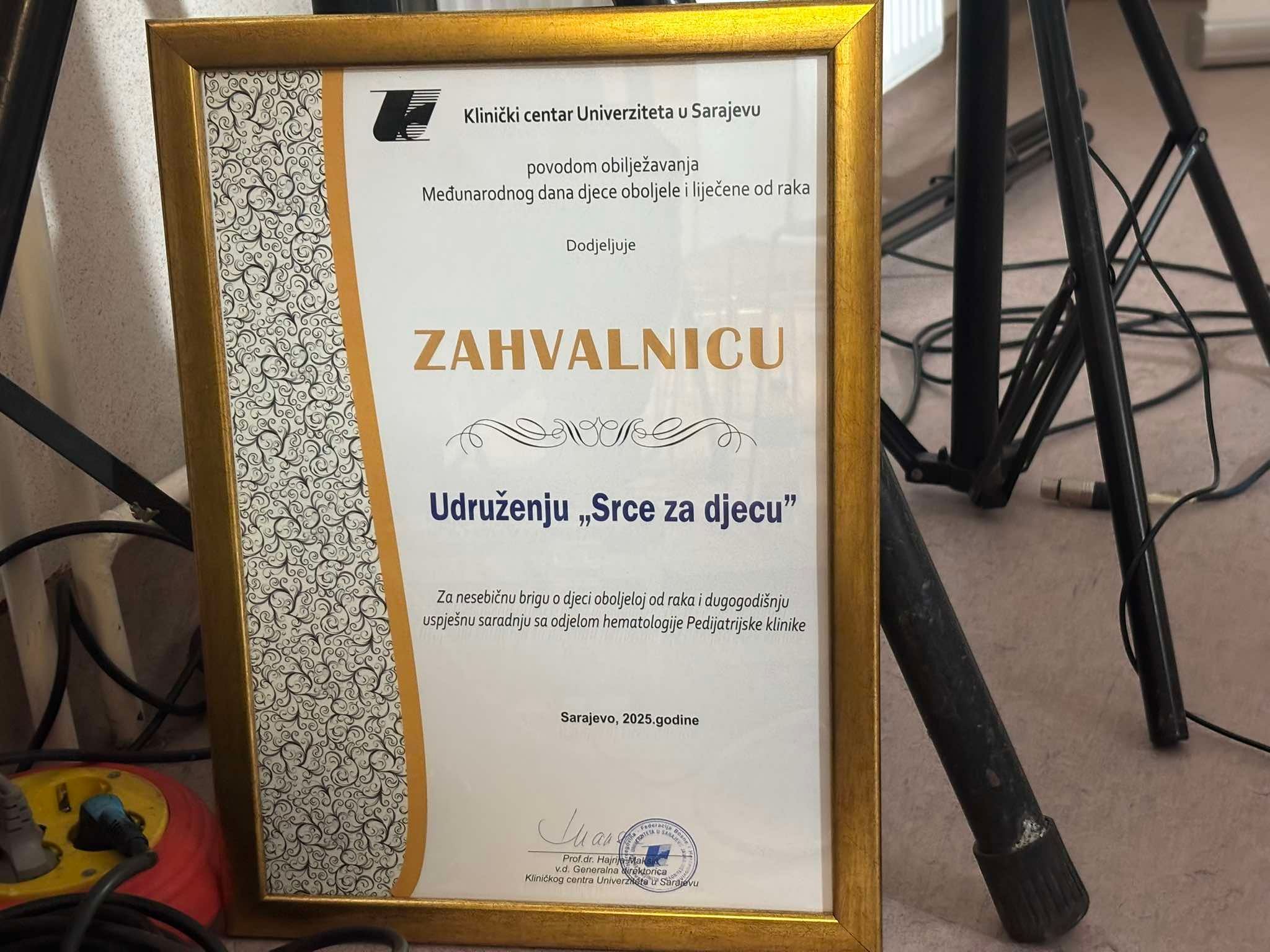 Naša oboljela djeca nam moraju biti svima na prvom mjestu, poručio je Kubat