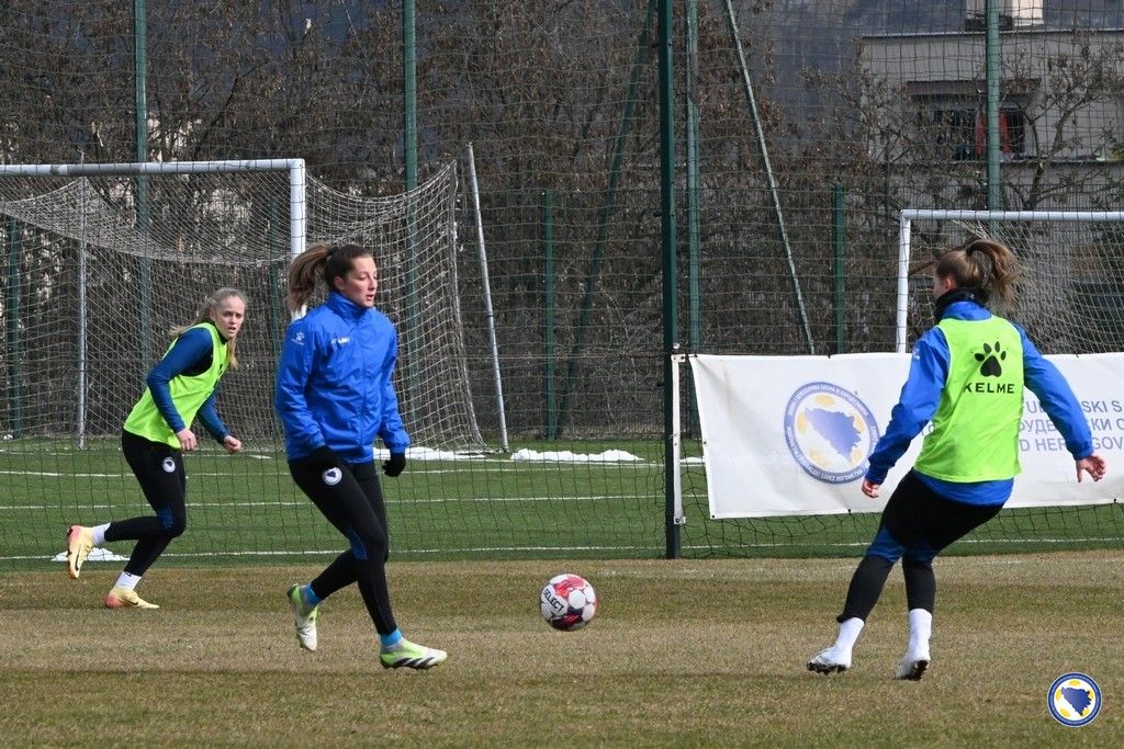 „A“ reprezentativke Bosne i Hercegovine se već treći dan u Zenici pripremaju za utakmice sa Rumunijom i Sjevernom Irskom