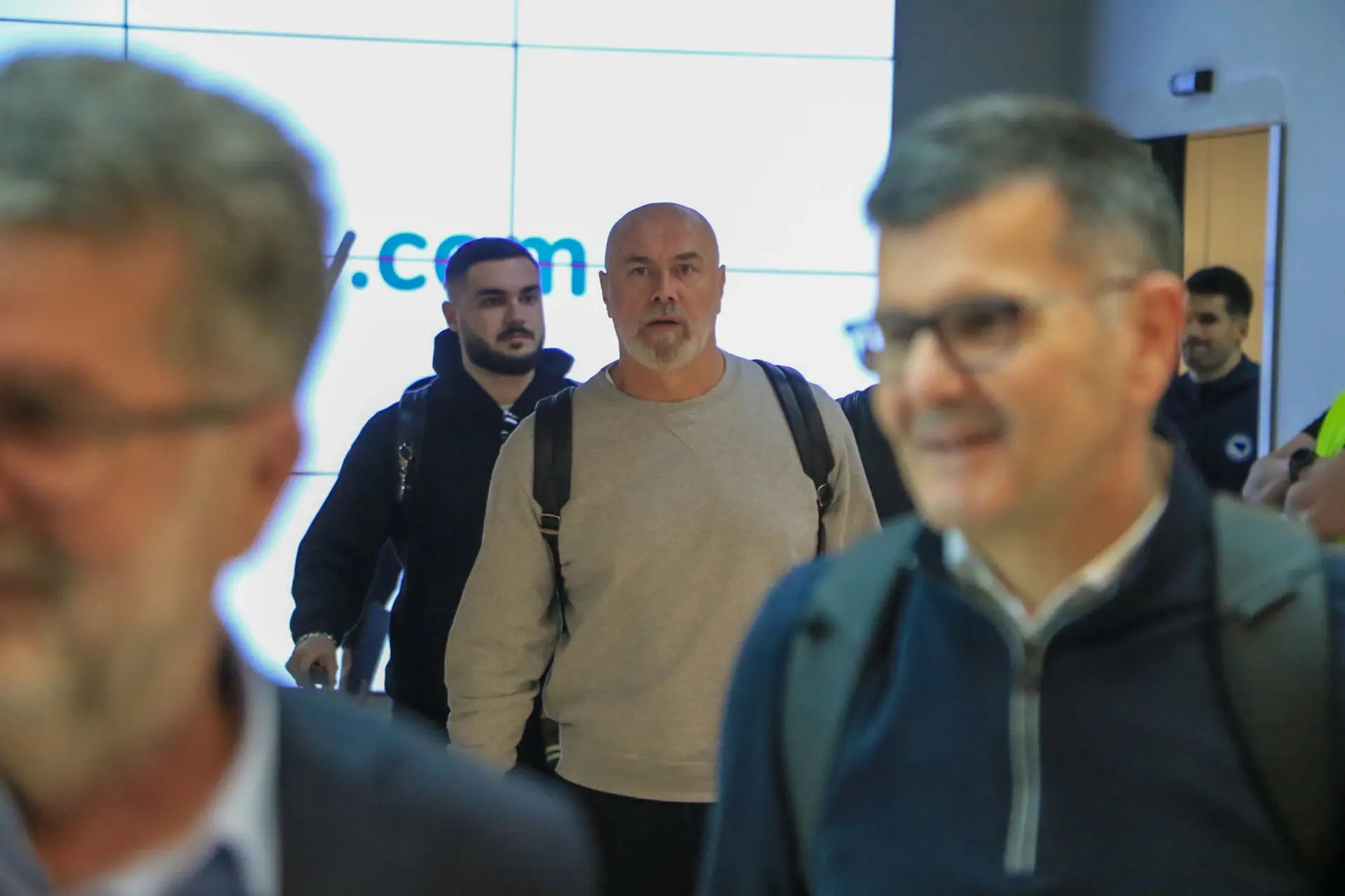 Zmajevi stigli u Sarajevo: Džeko neprepoznatljiv