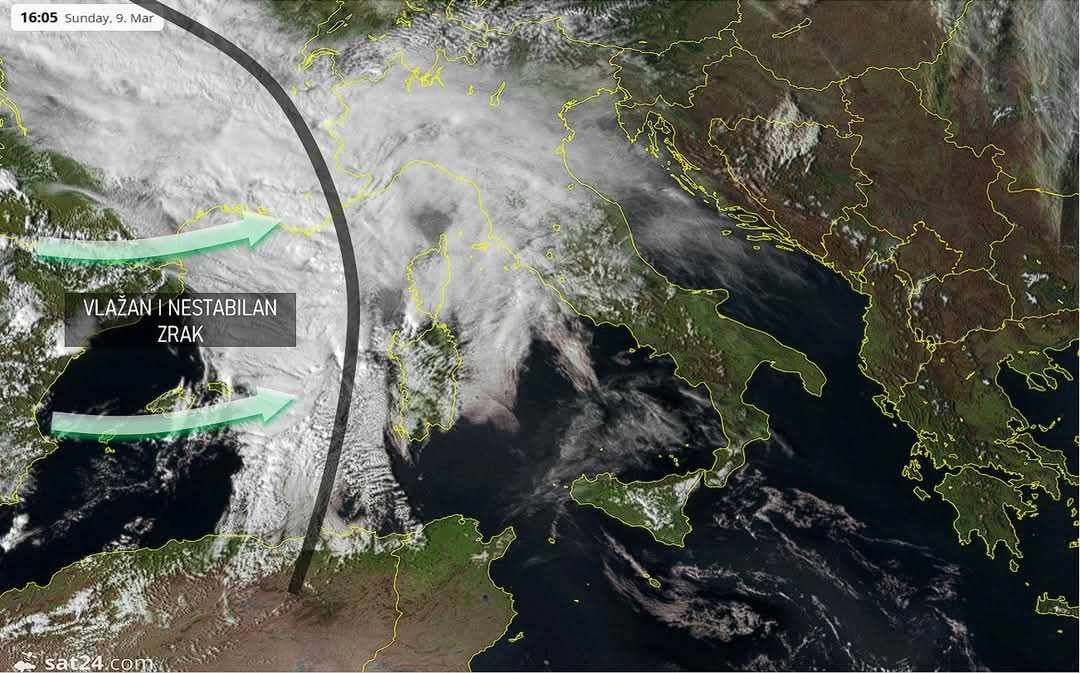 Stiže velika promjena vremena: Upozorenje za ovaj dio BiH