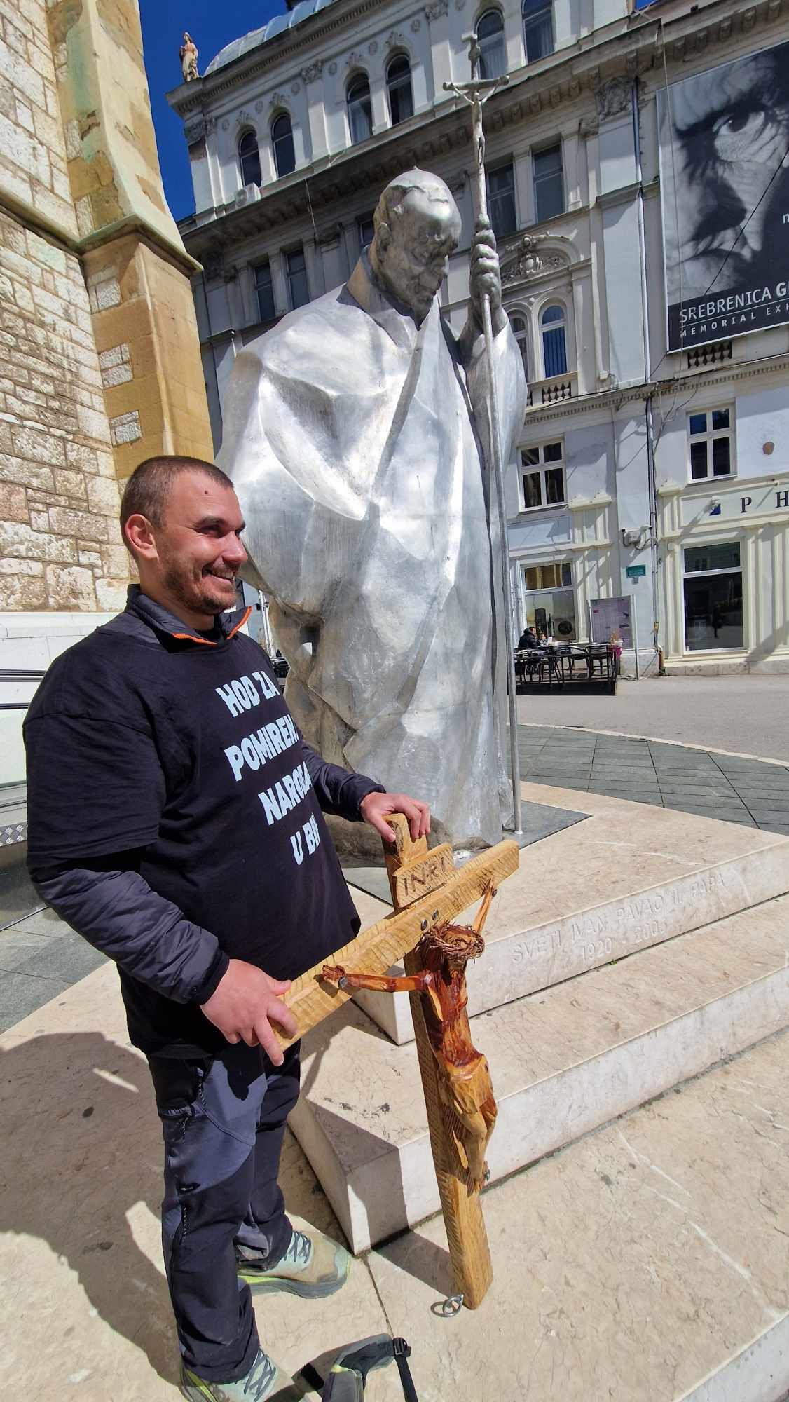 Vijesti u 7 sa Josipom, hodočasnikom na putu pomirenja: Ovo je Bosna i Hercegovina!