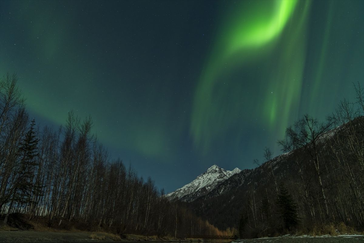 Spektakularna polarna svjetla obasjala nebo na Aljasci
