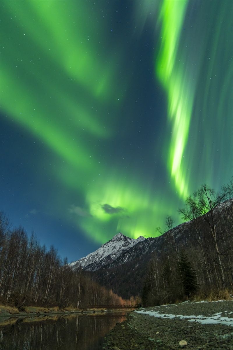 Spektakularna polarna svjetla obasjala nebo na Aljasci