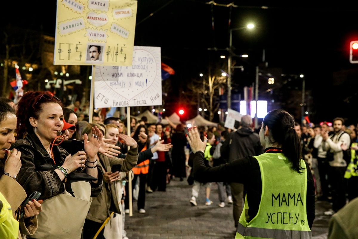 Pojedine grupe studenata šetale su i više od pet dana kako bi se priključile velikom protestu nazvanom "15 od 15"