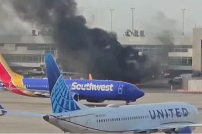 Najavljena je istraga uzroka ove nesreće, dok je s aerodroma rečeno da je požar ugašen te da su se letovi nastavili odvijati prema uobičajenom rasporedu.