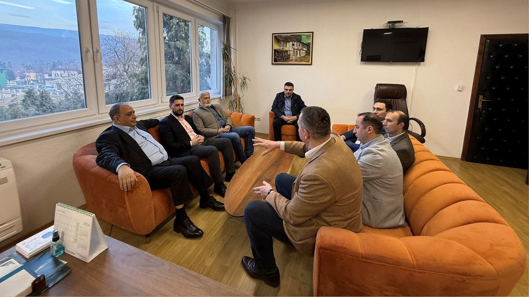 Ambasador Vilayet Guliyev u svom govoru osvrnuo se na prijateljstvo i saradnju dvije prijateljske države 