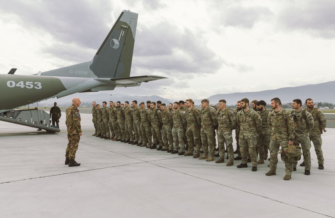 EUFOR pojačava snage u BiH: Objavili su snimak postrojavanja vojnika