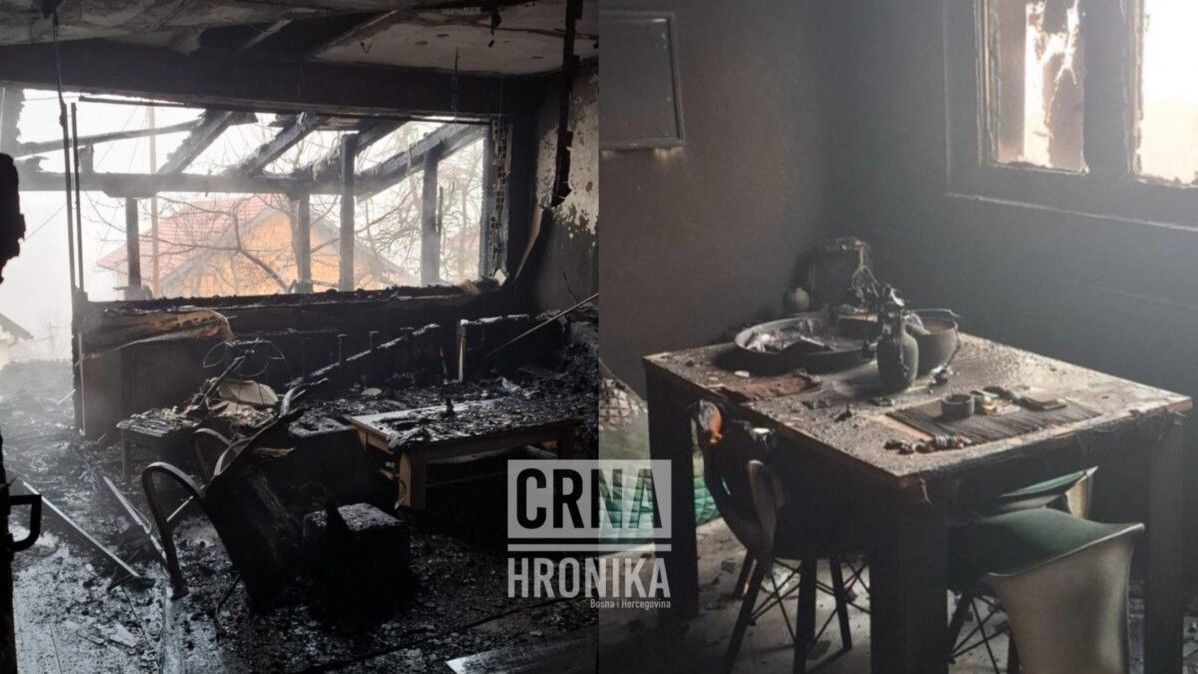 Detalji požara u Sarajevu: Sehur ostao na stolu, izgorjela cijela kuća