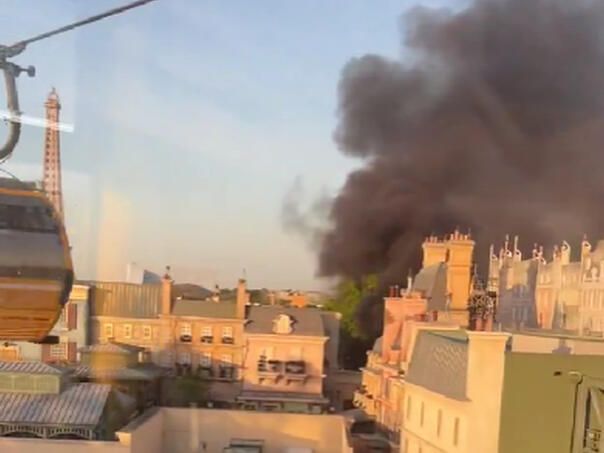 Prema izvještajima, požar je izbio kada se u bekstejdžu francuskog paviljona u Diznijevom zabavnom parku zapalila hladnjača