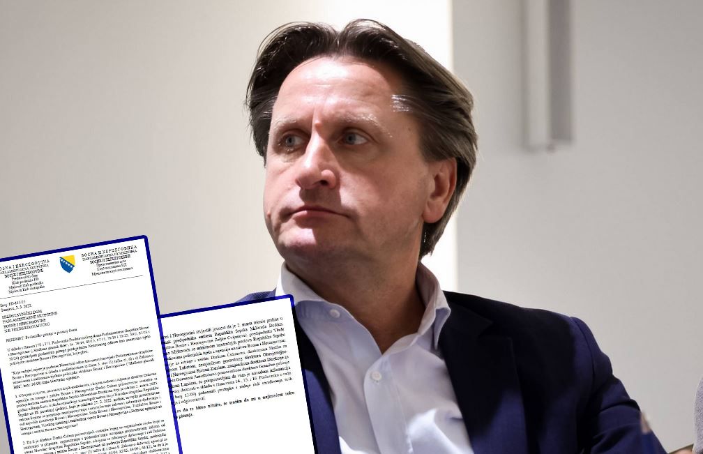 "Postavio sam sljedeće pitanje u pisanom obliku predsjedniku Nezavisnog odbora kao nezavisnom tijelu policijske strukture Bosne i Hercegovine..."