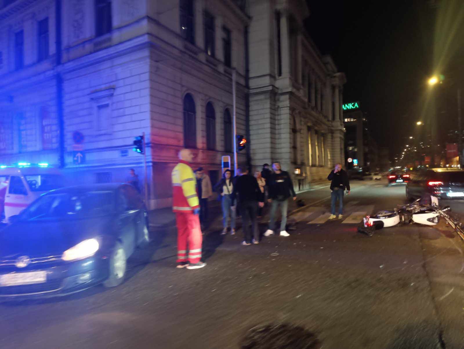 Nesreća se dogodila kod zgrade Narodnog pozorišta Sarajevo              