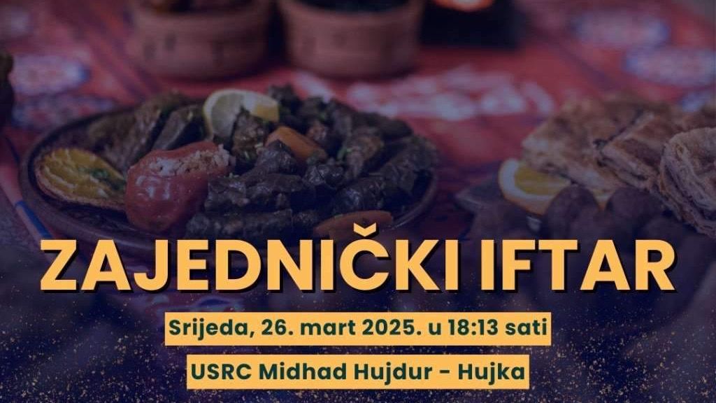'Ramazan u Mostaru': Zajednički iftar u dvorani 'Midhad Hujdur-Hujka'