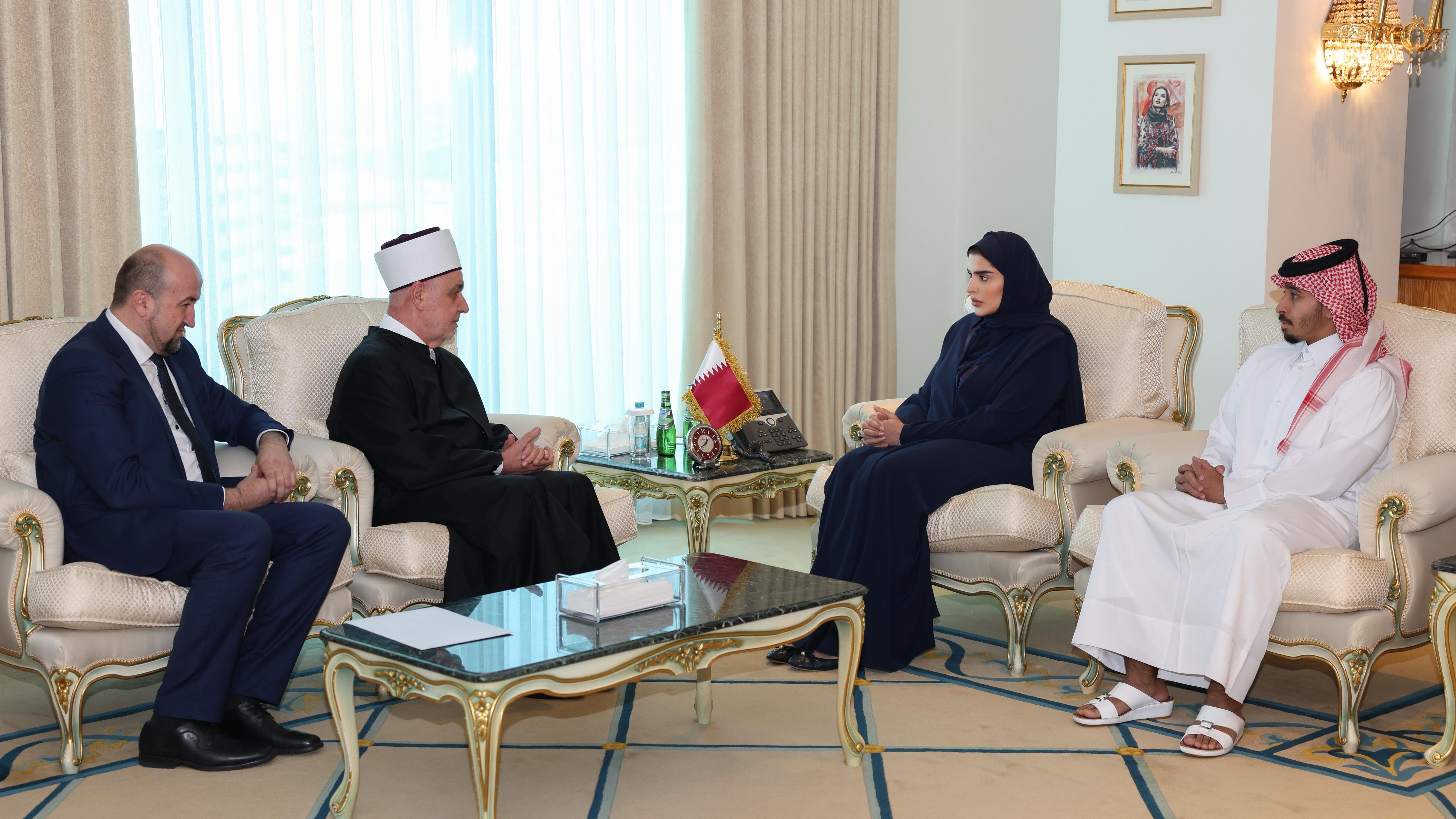 Tokom dana reisul-ulema se sastao i s predstavnicima Humanitarne organizacije Qatar Charity
