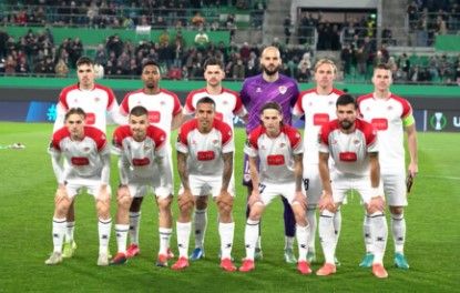 Fudbaleri Rapida i Borca su u okviru osmine finala Konferencijske lige odigrali svoj uzvratni duel u Beču.